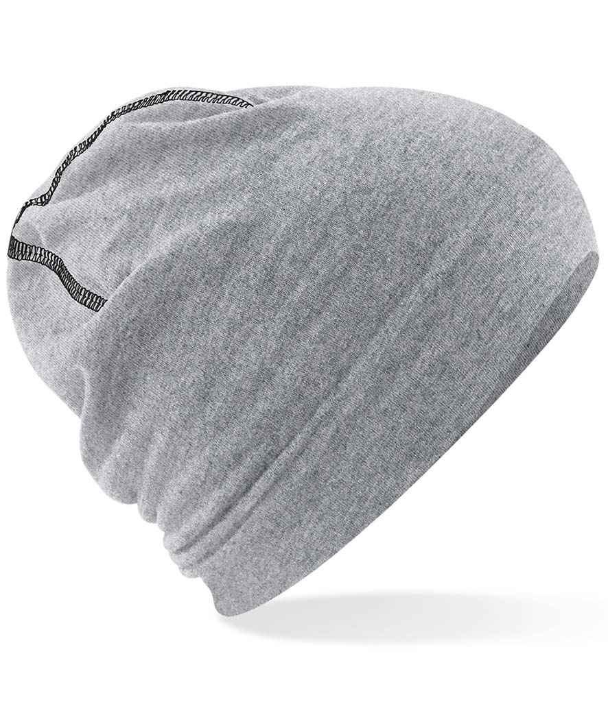 Beechfield Hemsedal Cotton Beanie - HE/BK