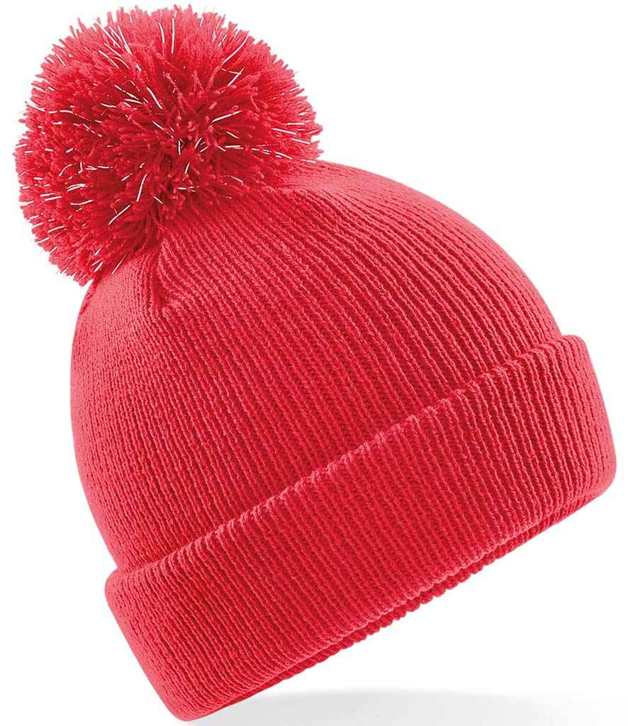 Beechfield Kids Reflective Bobble Beanie - BRE