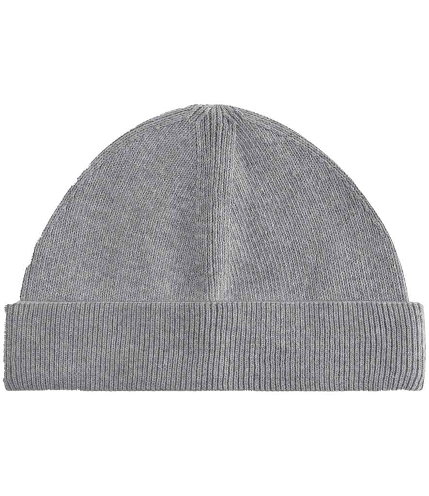 Beechfield Organic Cotton Fisherman Beanie - ASH