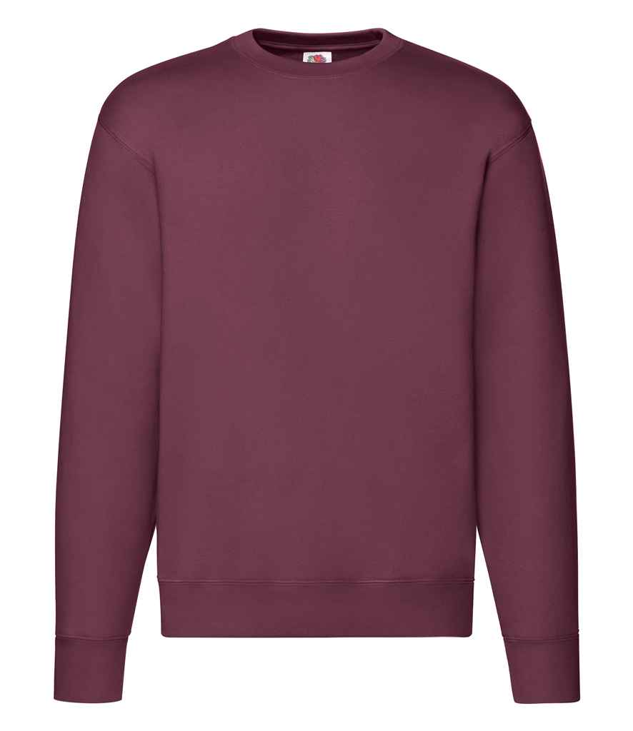 Fruit of the Loom Premium Drop Shoulder Sweatshirt - Bur
