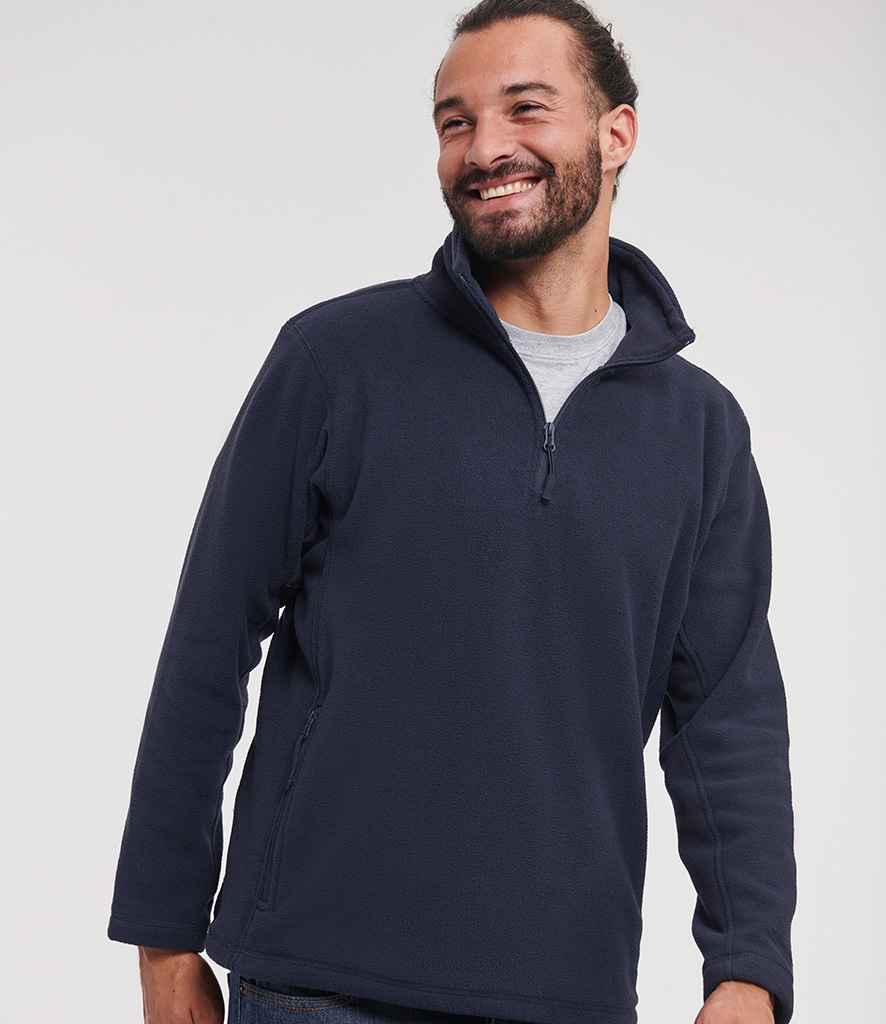 Russell Zip Neck Outdoor Fleece