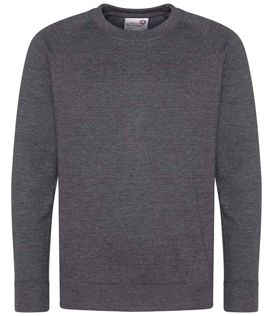 AWDis Academy Kids Raglan Sweatshirt