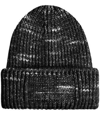 Beechfield Chunky Knitted Patch Beanie - MNH