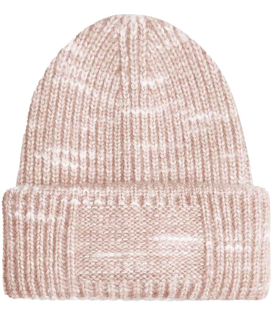 Beechfield Chunky Knitted Patch Beanie - STH