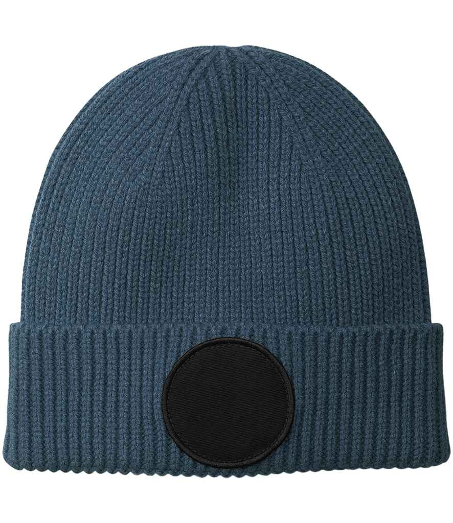 Beechfield Circular Fashion Patch Beanie - AI/BK