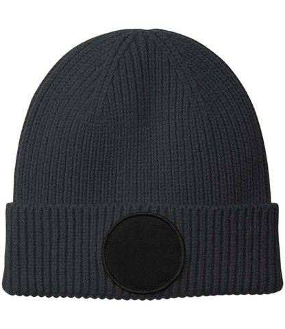 Beechfield Circular Fashion Patch Beanie - GP/BK