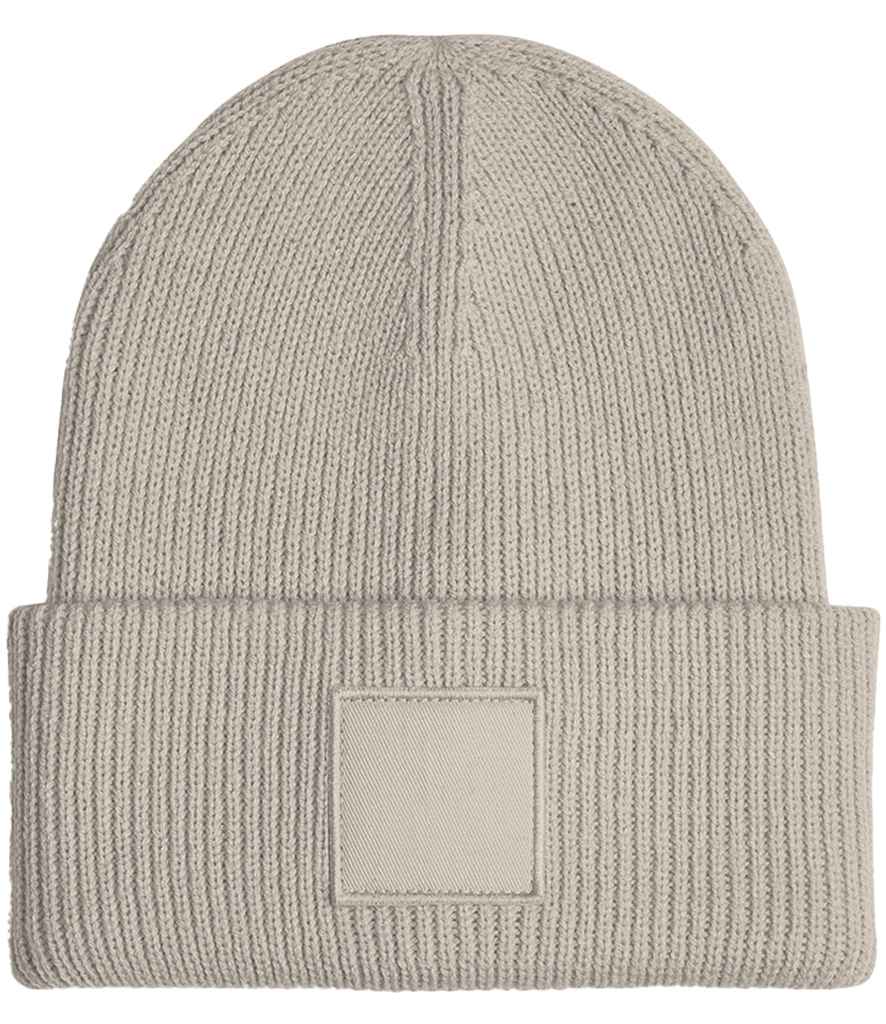Beechfield Deep Cuff Tonal Patch Beanie - NTS