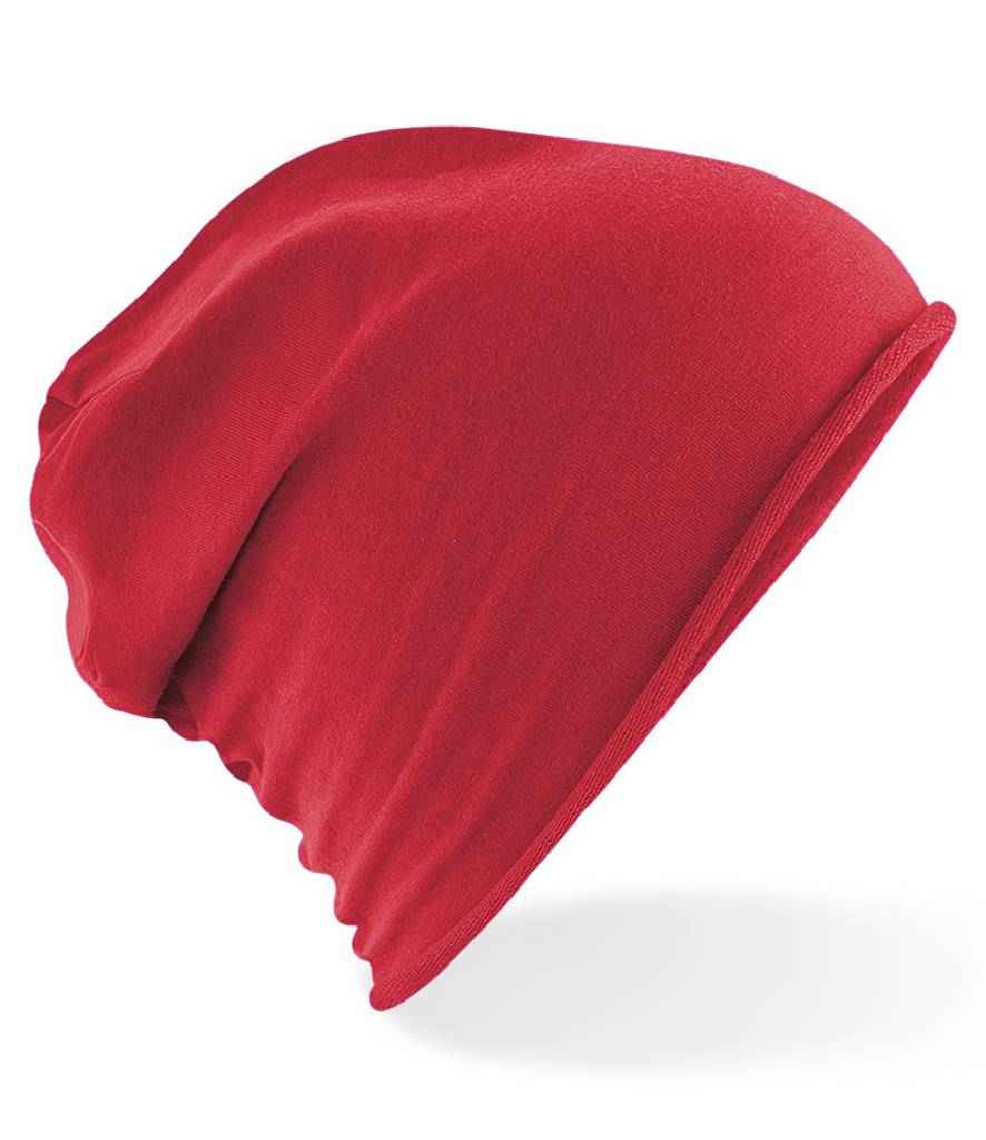 Beechfield Jersey Beanie - RED