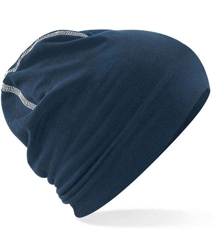 Beechfield Hemsedal Cotton Beanie - FN/WH