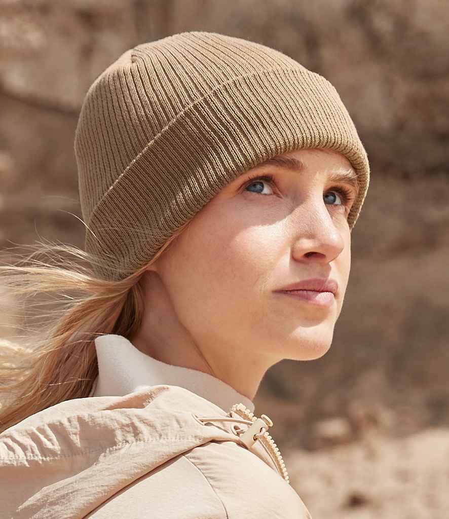 Beechfield Polylana® Ribbed Beanie - BIS
