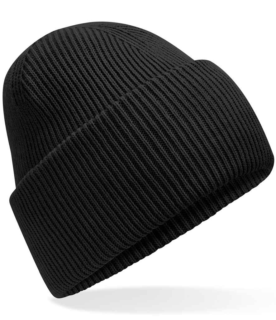 Beechfield Classic Engineered Deep Cuffed Beanie - BLK