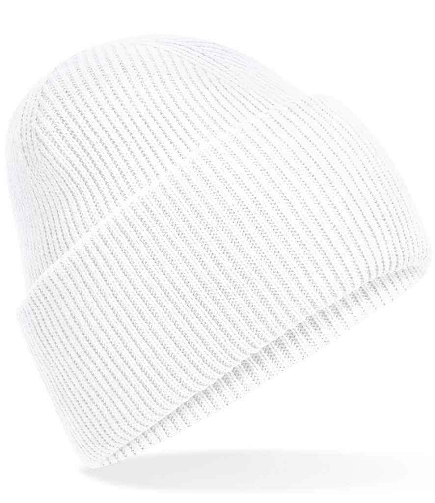 Beechfield Classic Engineered Deep Cuffed Beanie - WHI