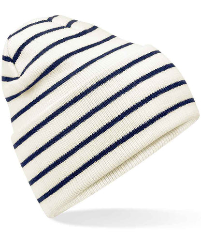 Beechfield Original Deep Cuffed Striped Beanie - SFW/F