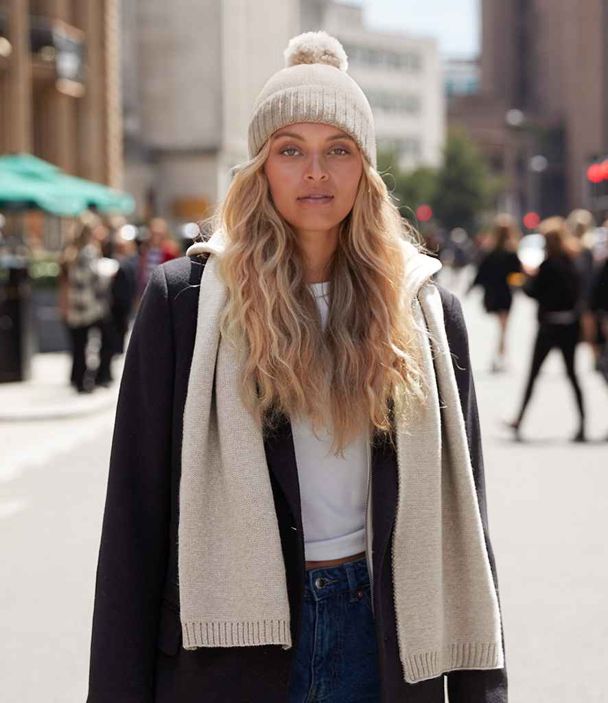 Beechfield Knitted Scarf and Beanie Gift Set - OAFL