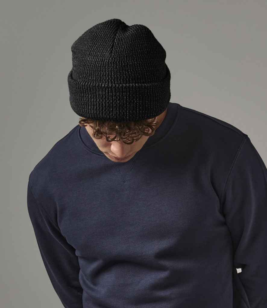 Beechfield Reflective Beanie - BLK
