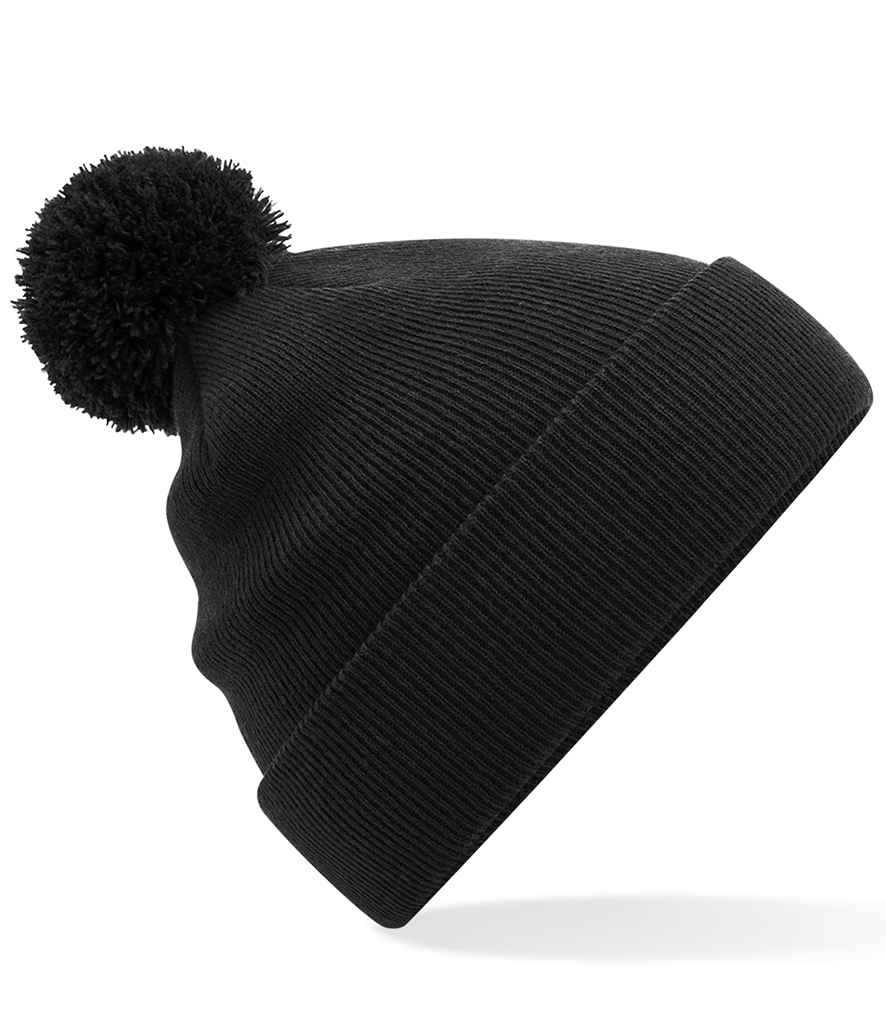 Beechfield Kids Original Pom Pom Beanie - BLK