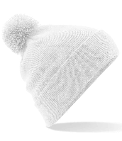 Beechfield Original Pom Pom Beanie - WHI