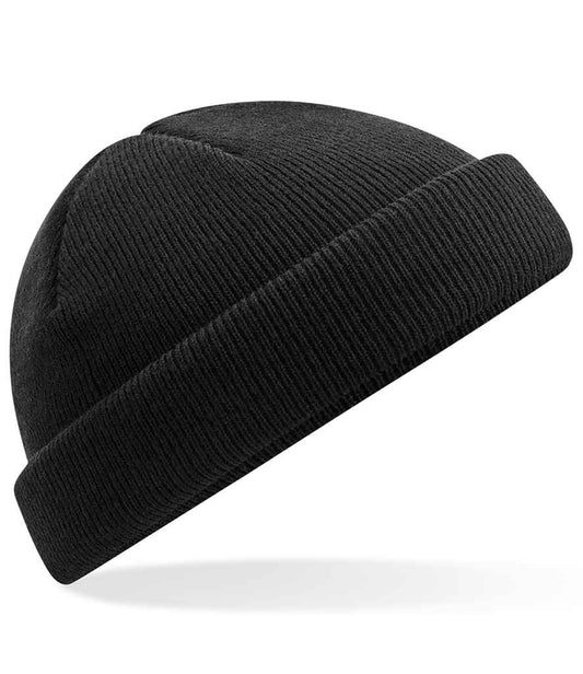 Beechfield Recycled Mini Fisherman Beanie - BLK
