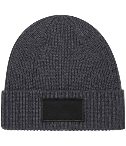 Beechfield Fashion Patch Beanie - GP/BK