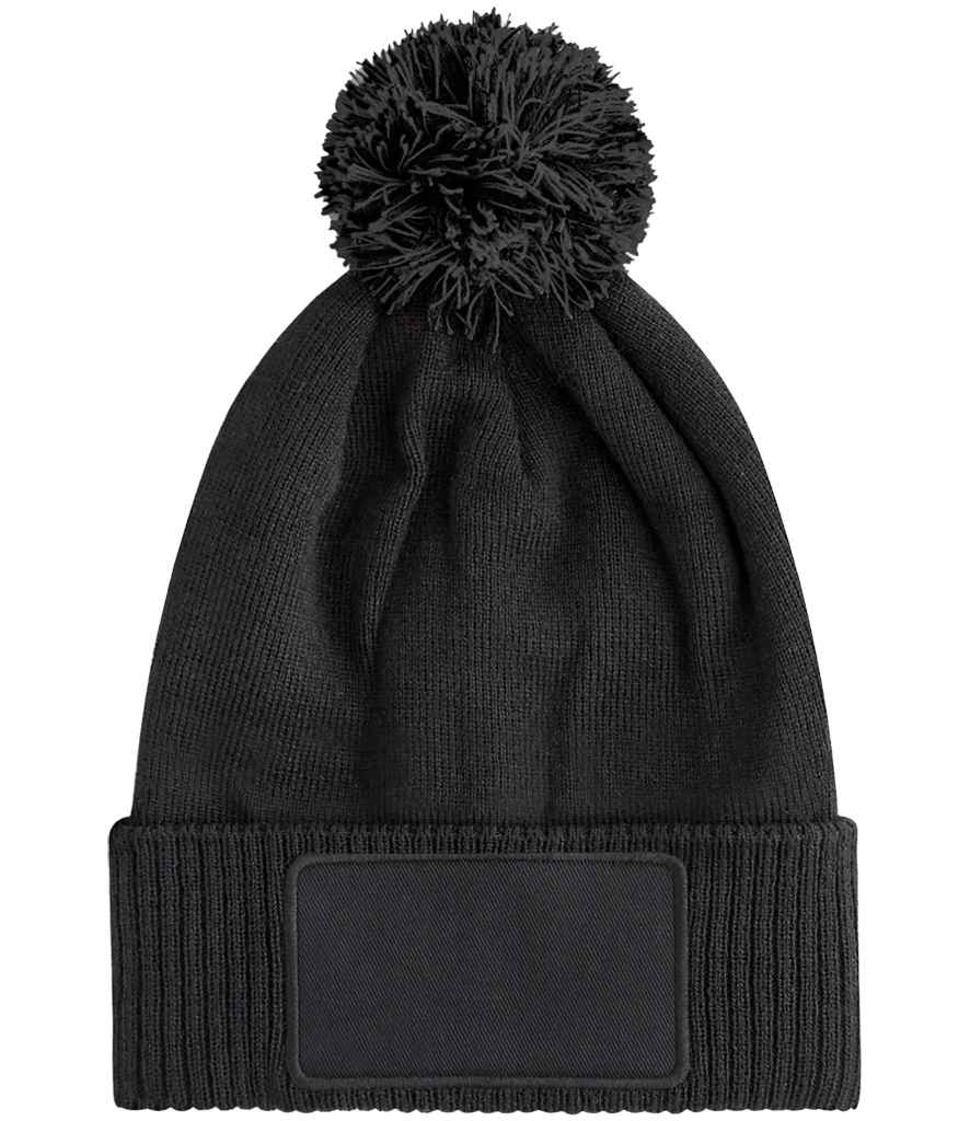 Beechfield Kids Snowstar® Patch Beanie - BK/GP