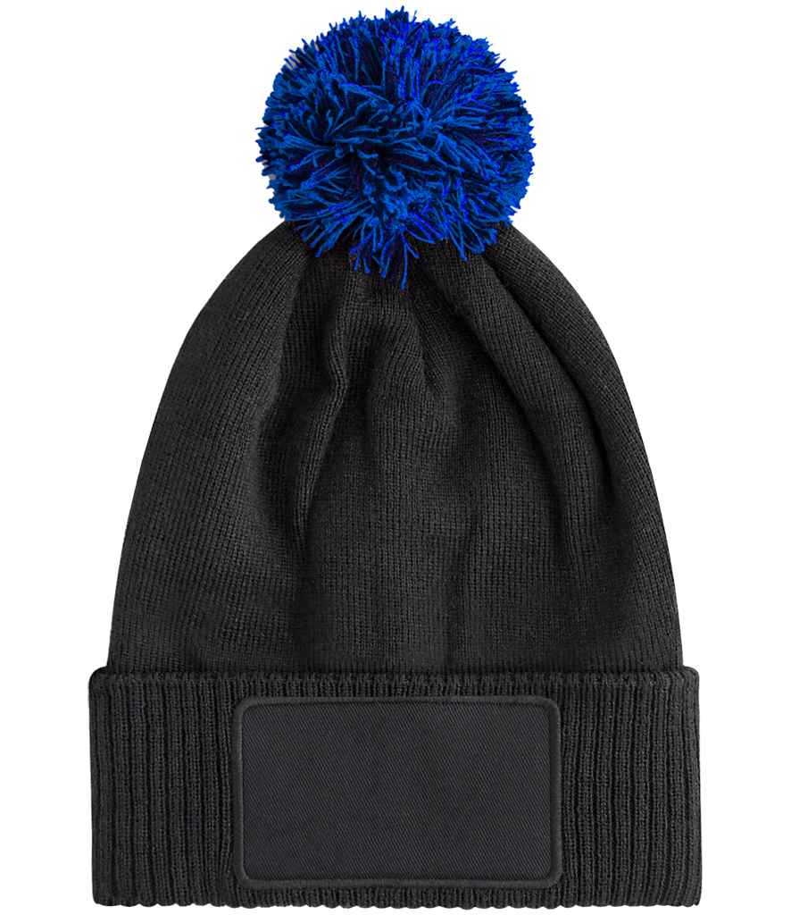 Beechfield Kids Snowstar® Patch Beanie - B/BRO