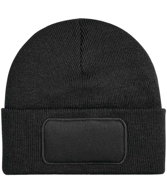 Beechfield Original Patch Beanie - BLK