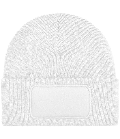 Beechfield Original Patch Beanie - WHI