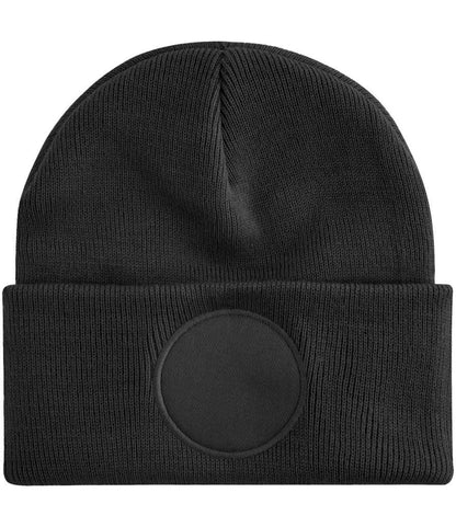 Beechfield Circular Patch Beanie - BLK