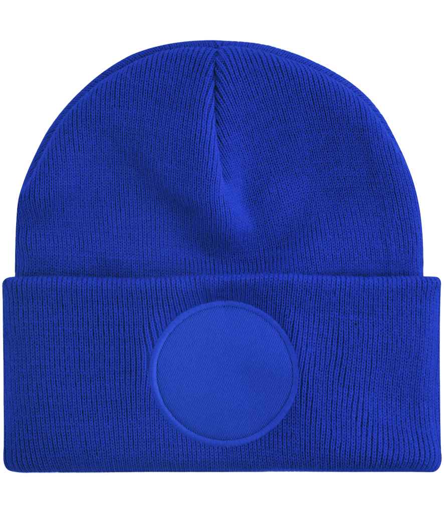 Beechfield Circular Patch Beanie - BRO