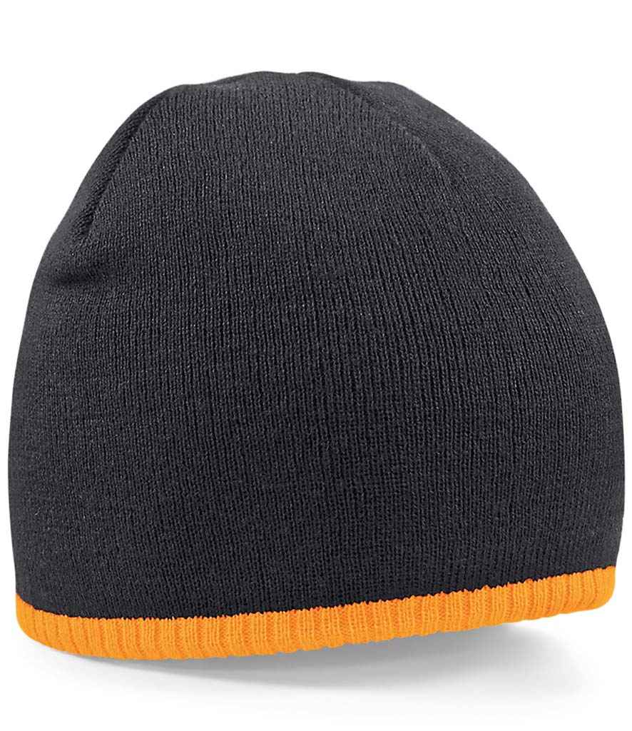 Beechfield Two Tone Pull-On Beanie - B/FLO