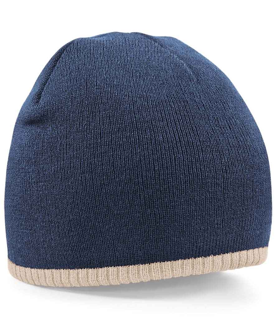 Beechfield Two Tone Pull-On Beanie - NV/ST