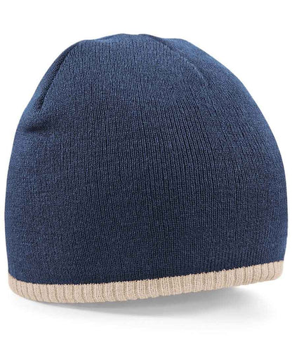 Beechfield Two Tone Pull-On Beanie - NV/ST