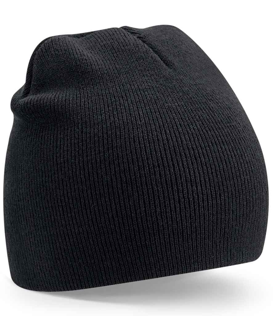 Beechfield Recycled Original Pull-On Beanie - BLK