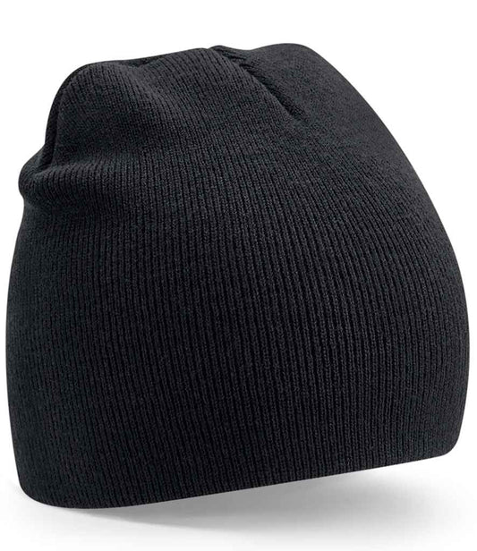 Beechfield Recycled Original Pull-On Beanie - BLK
