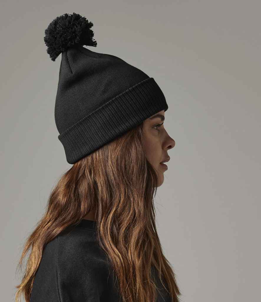 Beechfield Organic Cotton Snowstar® Beanie - BLK