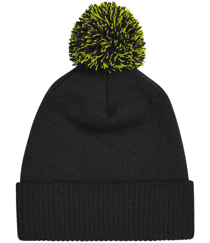 Beechfield Snowstar® Beanie - BK/LM