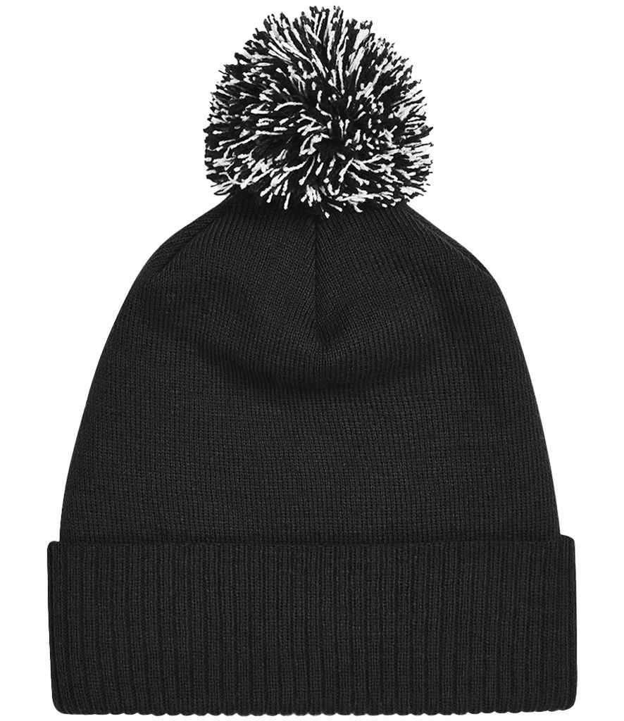 Beechfield Snowstar® Beanie - BK/WH