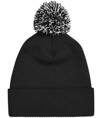 Beechfield Snowstar® Beanie - BK/WH