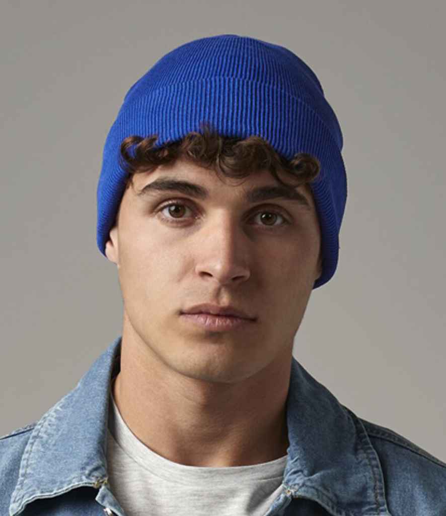 Beechfield Organic Cotton Original Cuffed Beanie - BRO