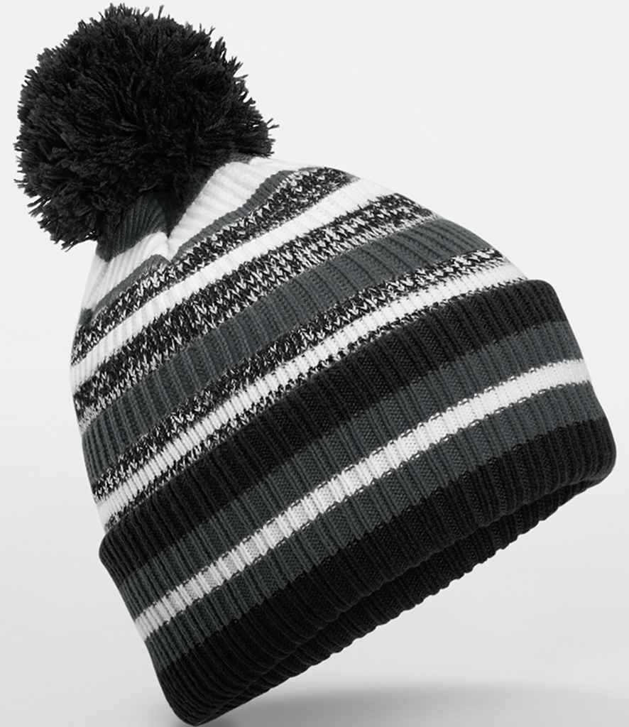 Beechfield Multi-Sport Fan Beanie - B-G-W