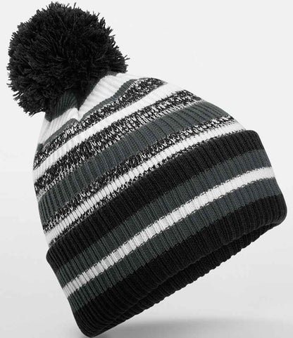 Beechfield Multi-Sport Fan Beanie - B-G-W