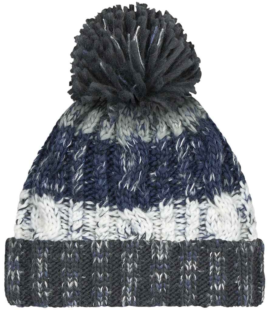Beechfield Corkscrew Pom Pom Beanie - ACD