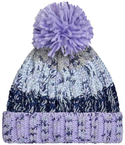 Beechfield Corkscrew Pom Pom Beanie - LFZ