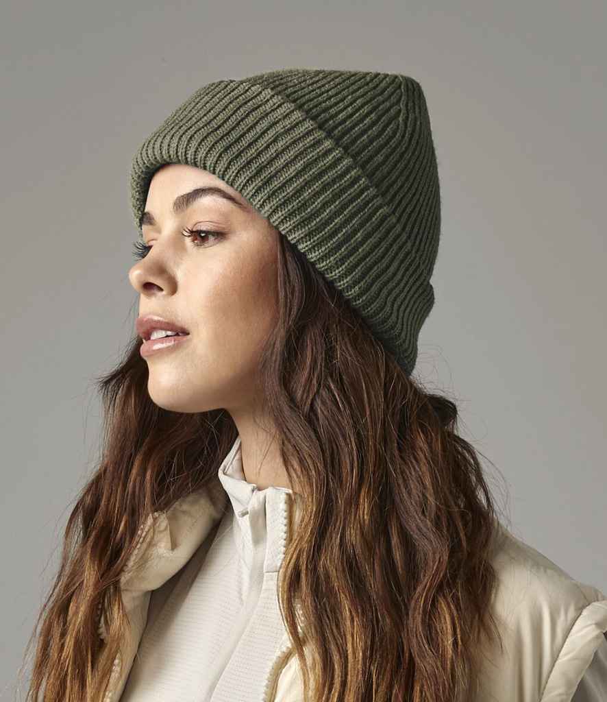 Beechfield Recycled Wind Resistant Breathable Elements Beanie - OLI