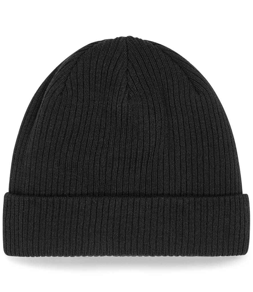 Beechfield Organic Cotton Beanie - BLK