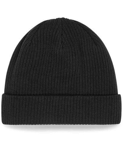 Beechfield Organic Cotton Beanie - BLK