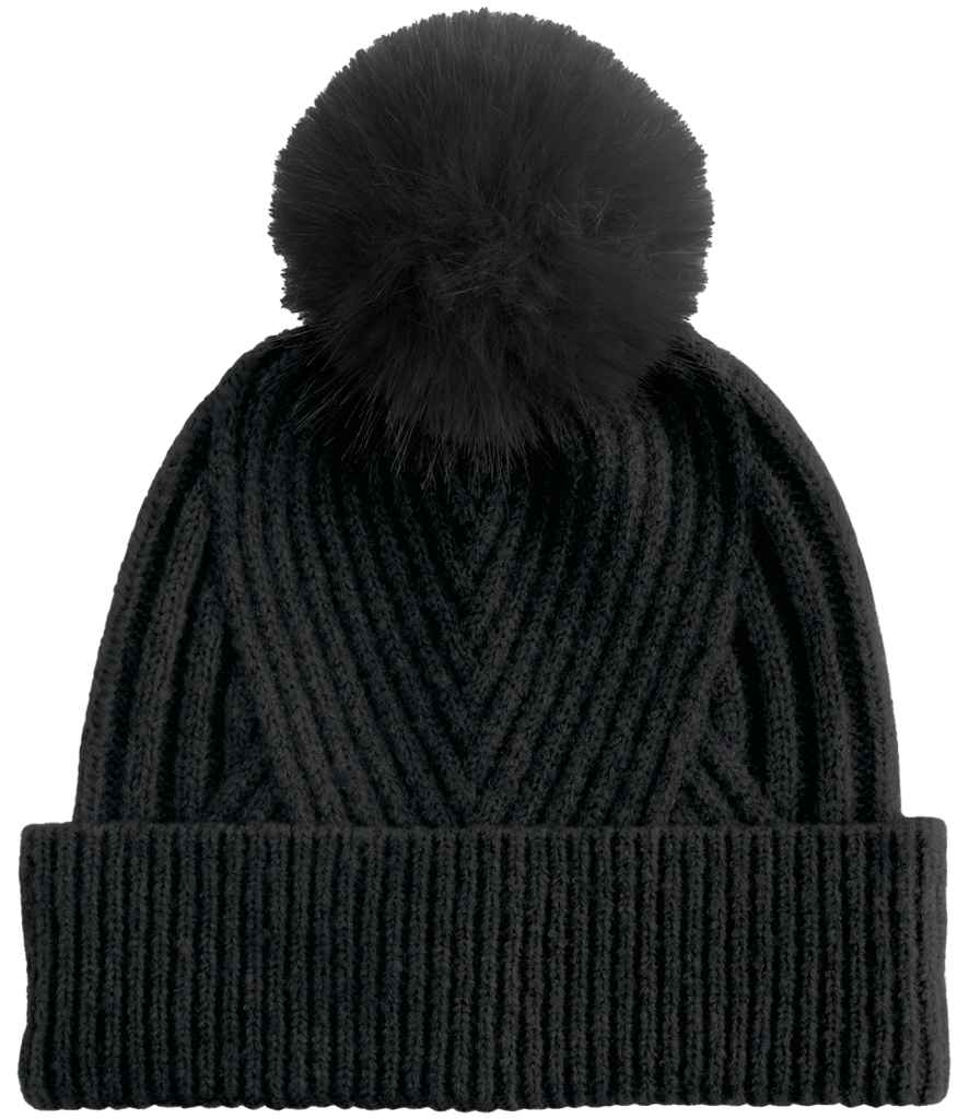 Beechfield Snow Luxe Beanie - BLK