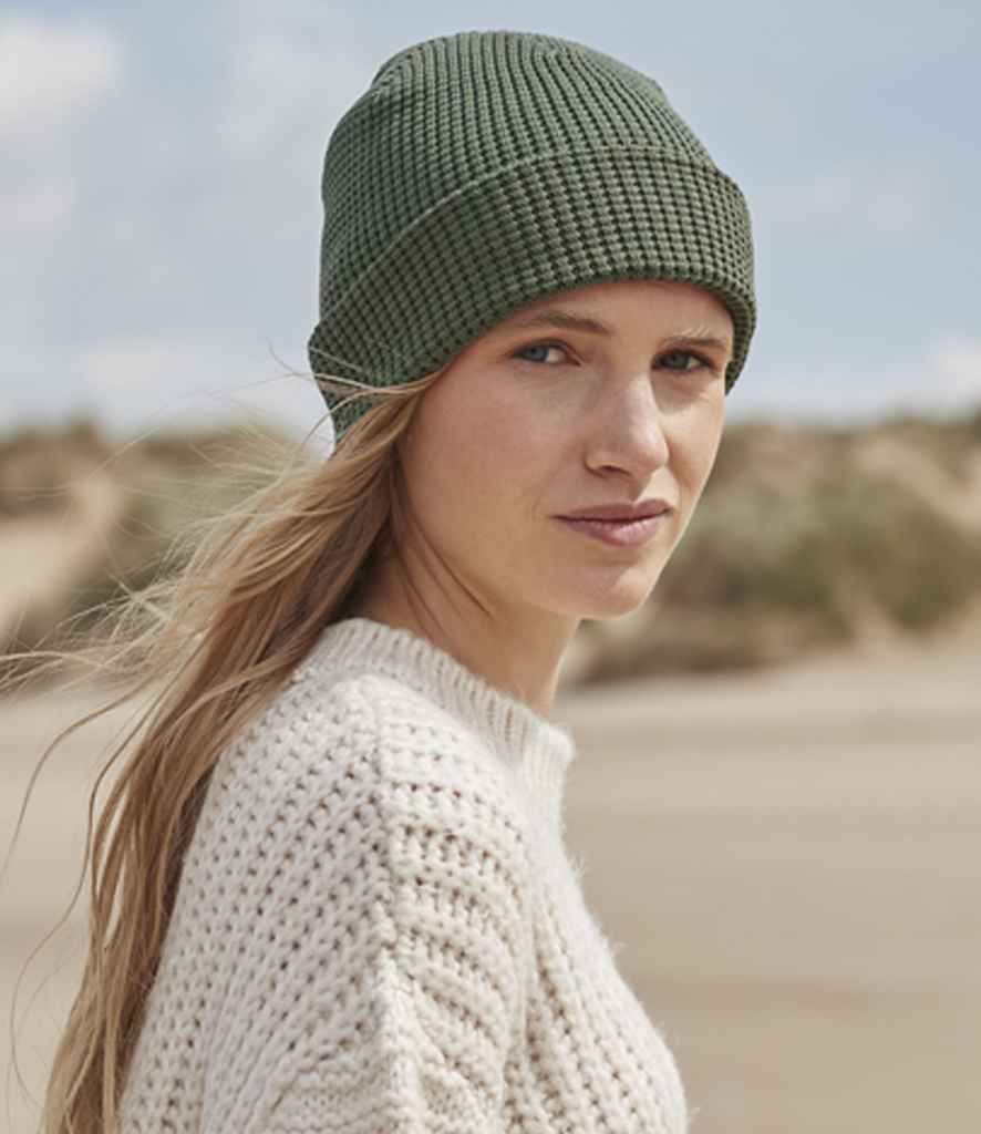 Beechfield Organic Cotton Waffle Beanie - OLI