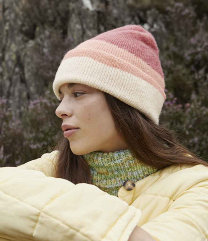 Beechfield Soft Wave Beanie - R/P/V
