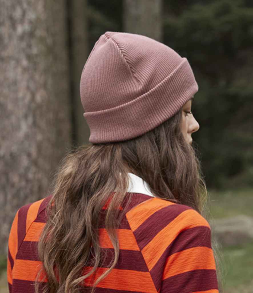 Beechfield Organic Cotton Original Heavyweight Cuffed Beanie - ROS